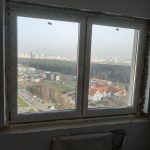 Установленные пластиковые окна