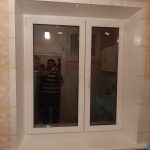 Установленное пластиковое окно